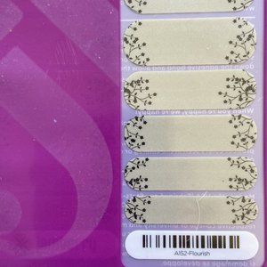 Jamberry Flourish Nail Wraps - Retired - Full Sheet